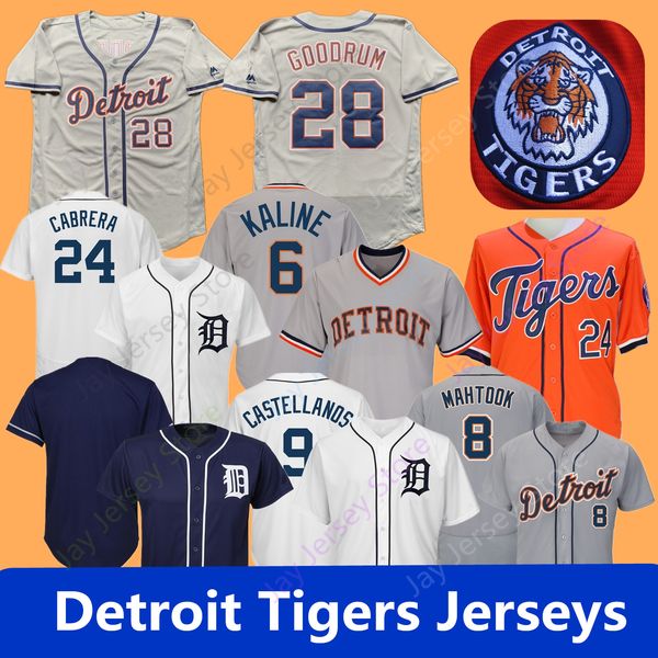 Detroit Custom Tigers Jersey Daniel Norris Miguel Cabrera Niko Goodrum Castellanos Alan Trammell Al Kaline Lance PARRISH Kirk Gibson
Detroit Custom Tigers Jersey Daniel Norris Miguel Cabrera Niko Goodrum Castellanos Alan Trammell Al Kaline Lance PARRISH Kirk Gibson