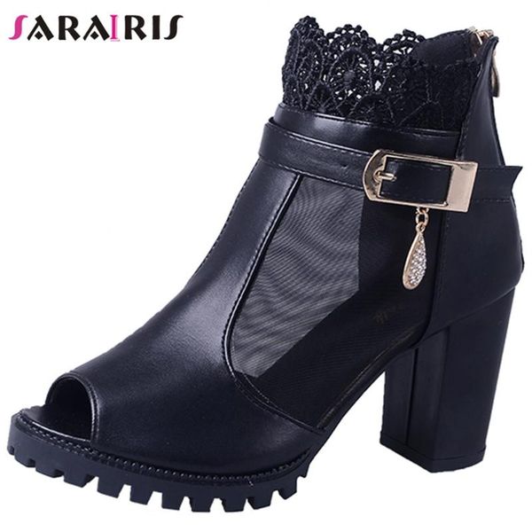 sandals sarairis open toe zipper block heel women party leisure ladies fashion classic summer shoes, Black
sandals sarairis open toe zipper block heel women party leisure ladies fashion classic summer shoes, Black