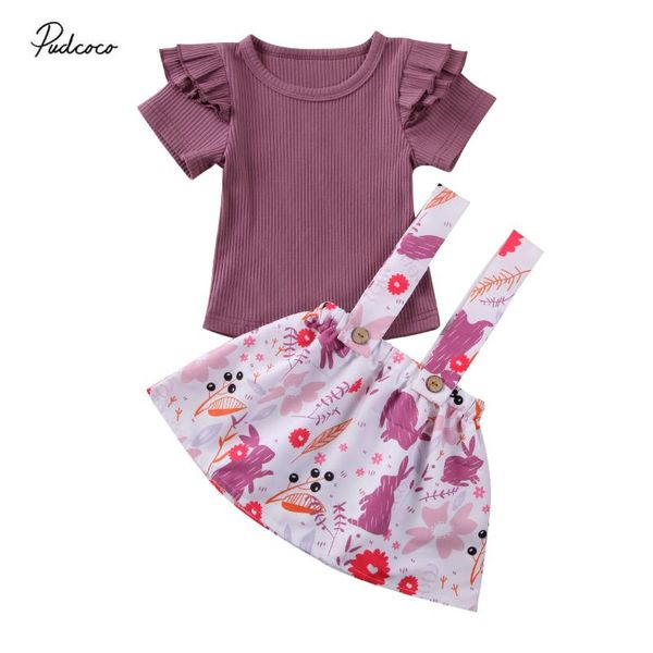 2020 baby summer clothing baby girl skit outfits ruffle short sleeve t-shirt floral suspender overall skirt tutu clothes, White
2020 baby summer clothing baby girl skit outfits ruffle short sleeve t-shirt floral suspender overall skirt tutu clothes, White