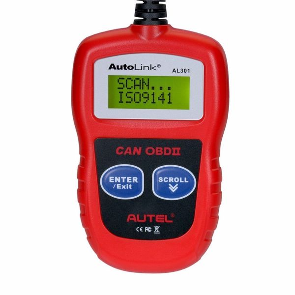 autel autolink al301 auto diagnostic scanner tool obdii/can code reader as al319 diagnostic-tool scanner obd2 obdii code reader
autel autolink al301 auto diagnostic scanner tool obdii/can code reader as al319 diagnostic-tool scanner obd2 obdii code reader