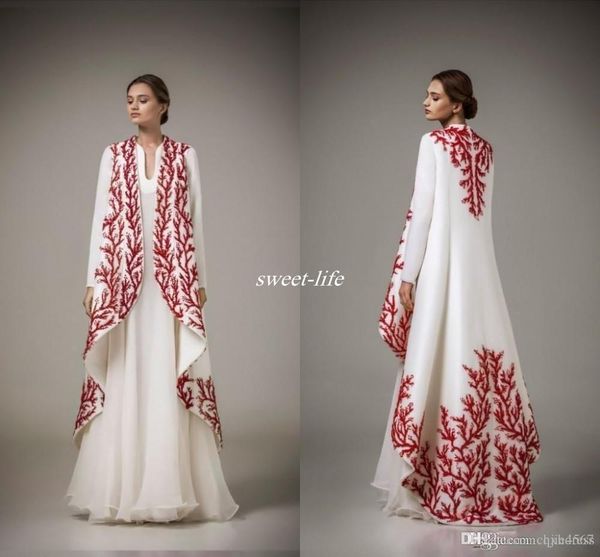 арабские кафтаны традиционного abayas мусульманско высокая шея белого шифона красного вышивки арабских вечерних платья с пальто формальной м, Black;red
арабские кафтаны традиционного abayas мусульманско высокая шея белого шифона красного вышивки арабских вечерних платья с пальто формальной м, Black;red