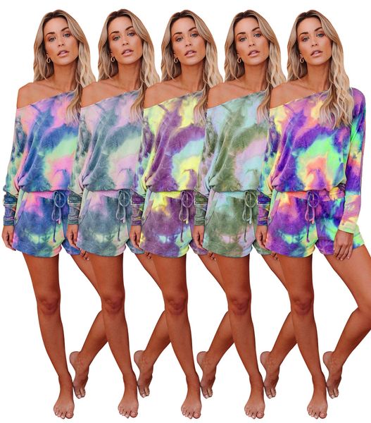 casual two piece outfits for women tie dye print long sleeve sport sweatshirt and short pants set loungewear, White
casual two piece outfits for women tie dye print long sleeve sport sweatshirt and short pants set loungewear, White