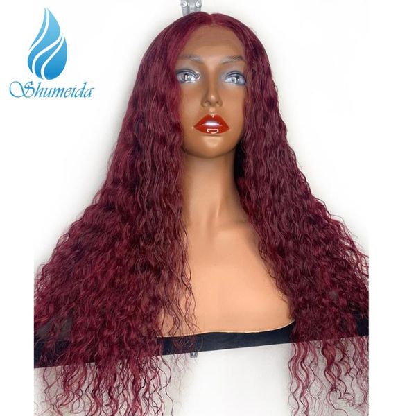 smd 13*6 curly lace front wig with baby hair pure 99j# color curly glueless lace human hair wigs pre plucked brazilian remy, Black;brown
smd 13*6 curly lace front wig with baby hair pure 99j# color curly glueless lace human hair wigs pre plucked brazilian remy, Black;brown