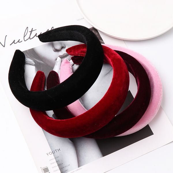 2019 solid colors hair soft velvet hair band headbands hairbands headwear women party jewelry wholesale, Golden;white
2019 solid colors hair soft velvet hair band headbands hairbands headwear women party jewelry wholesale, Golden;white
