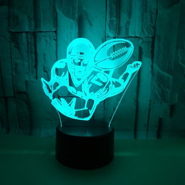 2018 foreign trade new pattern hit rugby 3d lamp colorful touch remote control 3d led vision lamp gift small desk lamp
2018 foreign trade new pattern hit rugby 3d lamp colorful touch remote control 3d led vision lamp gift small desk lamp