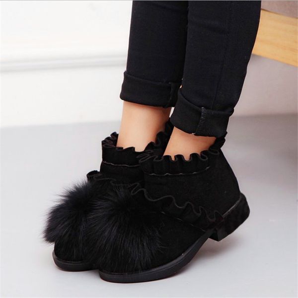 kids cotton-padded shoes autumn winter warm girls fashion boots black red flat non-slip princess shoes quality suede leather new, Black;grey
kids cotton-padded shoes autumn winter warm girls fashion boots black red flat non-slip princess shoes quality suede leather new, Black;grey