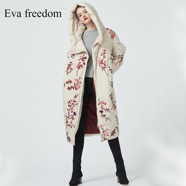 2019 new arrival women's fashion down jacket hooded thick warm long high-end gorgeous embroidered down jacket hooded female 1916, Black
2019 new arrival women's fashion down jacket hooded thick warm long high-end gorgeous embroidered down jacket hooded female 1916, Black