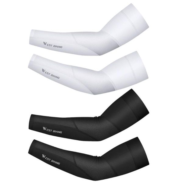 elbow & knee pads west biking running arm sleeves ice fabric uv protection breathable sport cycling fitness men women sleevesice, Black;gray
elbow & knee pads west biking running arm sleeves ice fabric uv protection breathable sport cycling fitness men women sleevesice, Black;gray