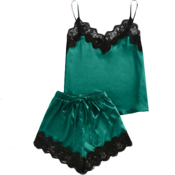 sleepwear for women lingerie 2019 vot7 women sleepwear sleeveless strap nightwear solid lace trim satin cami pajama sets ladies vb5, Black;red
sleepwear for women lingerie 2019 vot7 women sleepwear sleeveless strap nightwear solid lace trim satin cami pajama sets ladies vb5, Black;red