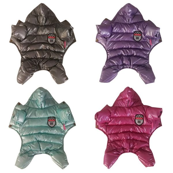pet windproof warm 4-legged down cotton-padded coat dog winter costume hooded jacket new
pet windproof warm 4-legged down cotton-padded coat dog winter costume hooded jacket new