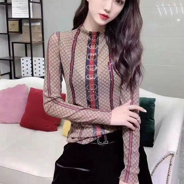 2020gg new high collar long sleeve web celebrity with the same model tight designers brand fire inside with outside wear t-shirt, White
2020gg new high collar long sleeve web celebrity with the same model tight designers brand fire inside with outside wear t-shirt, White