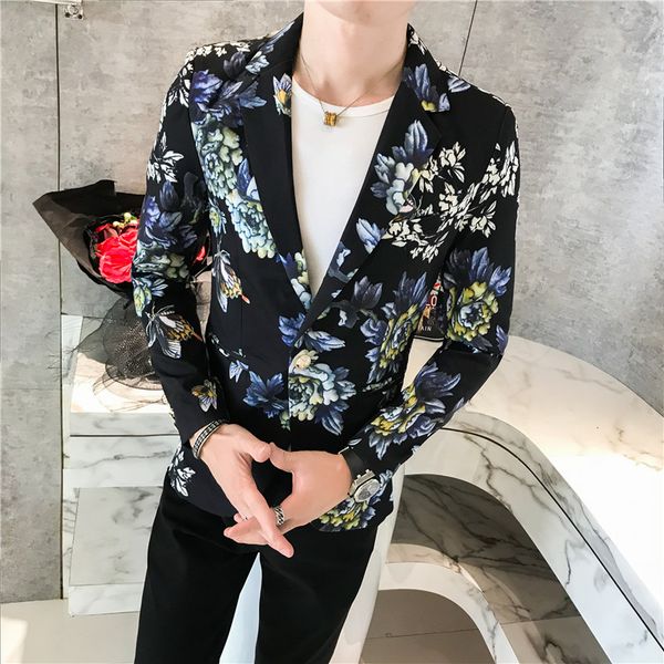 blazers modis casual 3xl vintage printed floral social streetwear work formal slim fit single breasted male blazers man, White;black
blazers modis casual 3xl vintage printed floral social streetwear work formal slim fit single breasted male blazers man, White;black
