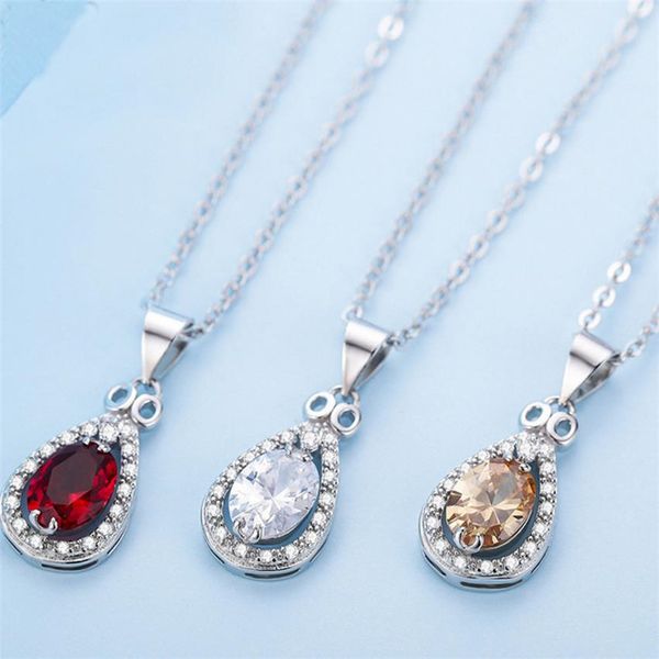 charm lady crystal pendant necklace girls choker accessories trendy 925 sterling silver necklace for women bride wedding bijou
charm lady crystal pendant necklace girls choker accessories trendy 925 sterling silver necklace for women bride wedding bijou