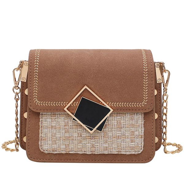vintage fashion female square bag 2019 new matte leather women's handbag lock chain shoulder messenger bag
vintage fashion female square bag 2019 new matte leather women's handbag lock chain shoulder messenger bag