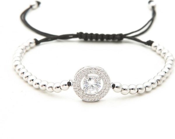 gold silver micro pave white cz cubic zirconia rope adjusted copper beads bracelet gj6h charm braided bangles women, Black
gold silver micro pave white cz cubic zirconia rope adjusted copper beads bracelet gj6h charm braided bangles women, Black