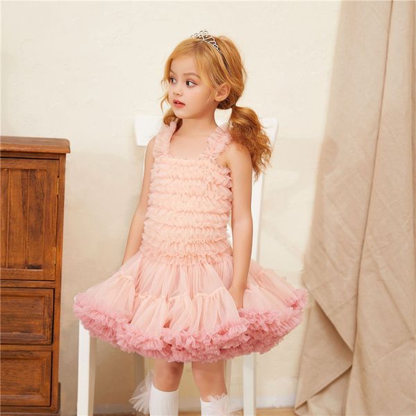 Little Girls Dresses For Party And Wedding Toddlers Ball Gown Kids Dresses For Girls Tutu Children's Party Princess Dress Gift