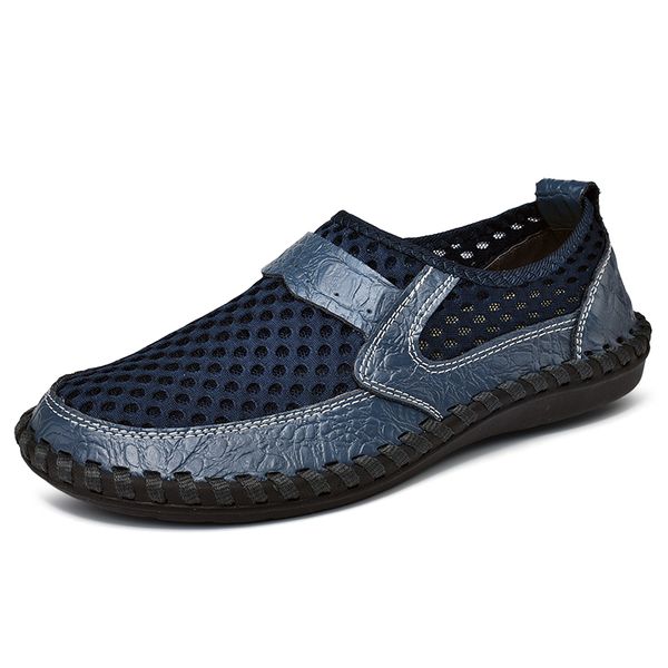 men's sneakers summer explosions crocodile pattern mesh breathable sandals handmade casual shoes men mans footwear scarpe uomo, Black
men's sneakers summer explosions crocodile pattern mesh breathable sandals handmade casual shoes men mans footwear scarpe uomo, Black