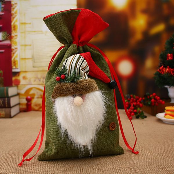christmas supplies santa claus gift bags burlap linen holiday decorations christmas child candy gift bag decoration
christmas supplies santa claus gift bags burlap linen holiday decorations christmas child candy gift bag decoration