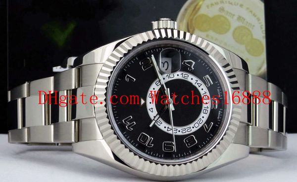 42mm white gold sky-dweller black arabic dial 326939 mechanical automatic mens watch mens wristwatches, Slivery;brown
42mm white gold sky-dweller black arabic dial 326939 mechanical automatic mens watch mens wristwatches, Slivery;brown