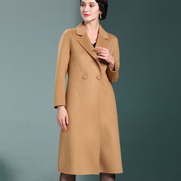 real 100% wool coat female jacket 2020 autumn winter jacket women woolen coats and jackets women korean outwear my3665 en s s, Black
real 100% wool coat female jacket 2020 autumn winter jacket women woolen coats and jackets women korean outwear my3665 en s s, Black