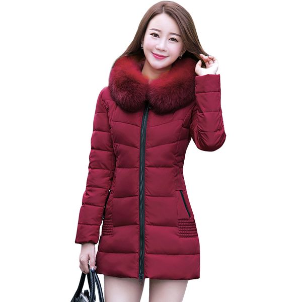 2019 new jacket women natural fur big collar winter coat jacket women's warm long coat park parker, Black
2019 new jacket women natural fur big collar winter coat jacket women's warm long coat park parker, Black