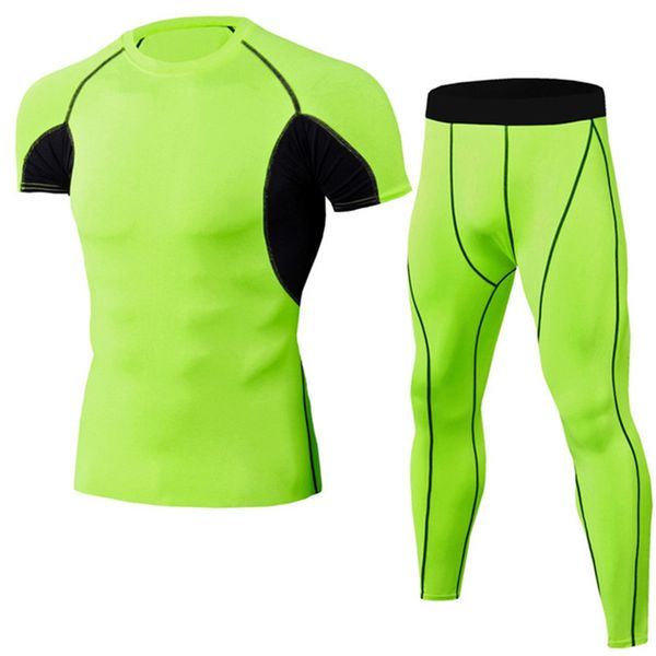 brand new compression men 's sport suits quick dry solid color sets clothes sports gyms fitness tracksuits 2pcs /sets size -3xl, Gray
brand new compression men 's sport suits quick dry solid color sets clothes sports gyms fitness tracksuits 2pcs /sets size -3xl, Gray