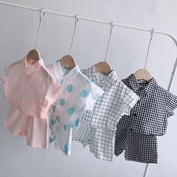 2020 selling baby girls 2pcs plaid set blouse+shorts summer kids girls suits 2-7 years, White
2020 selling baby girls 2pcs plaid set blouse+shorts summer kids girls suits 2-7 years, White