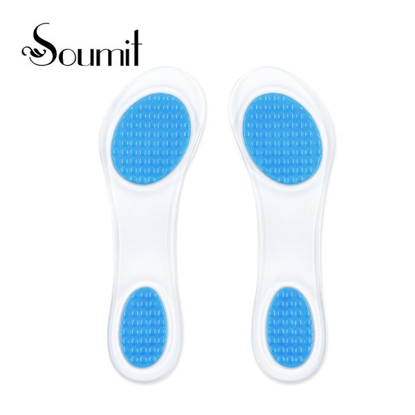 soumit non-slip gel insoles pad for high heels self-adhesive grips liners cushion insert foot pain relieve, Black
soumit non-slip gel insoles pad for high heels self-adhesive grips liners cushion insert foot pain relieve, Black