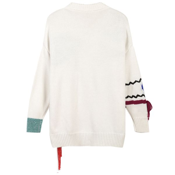 fashion-high end white eye jacquard pullover women brand same style beads crystals knitting women's sweaters runway style sweaters 0625, White;black
fashion-high end white eye jacquard pullover women brand same style beads crystals knitting women's sweaters runway style sweaters 0625, White;black