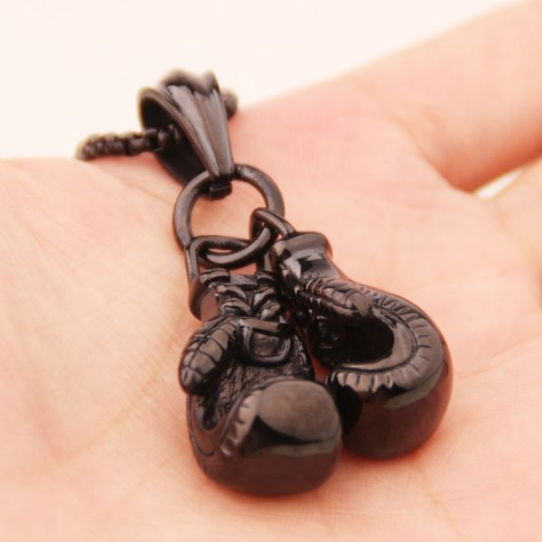 black color stainless steel 2pcs/set shinny boxing glove pendant for men xmas gift jewelry box chain necklace&choker, Silver
black color stainless steel 2pcs/set shinny boxing glove pendant for men xmas gift jewelry box chain necklace&choker, Silver