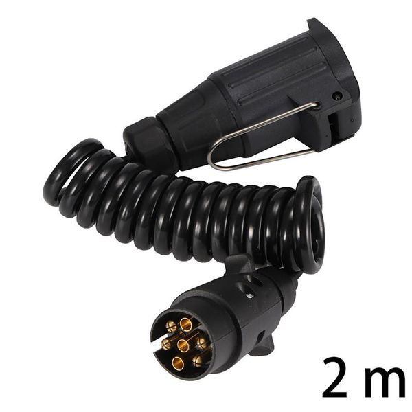 car accessories 12v 7-13 pin 2m extension cord wiring caravan connectors trailer plug socket with spring cable
car accessories 12v 7-13 pin 2m extension cord wiring caravan connectors trailer plug socket with spring cable