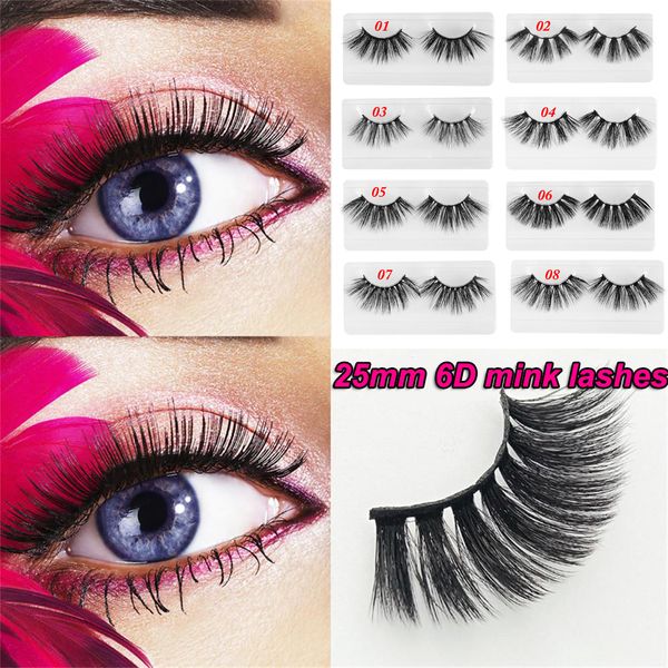 1/2/9 pair resuable 25mm long 6d soft mink lashes eyelashes big dramatic makeup eyelashes strip thick wispy cross false eyelash
1/2/9 pair resuable 25mm long 6d soft mink lashes eyelashes big dramatic makeup eyelashes strip thick wispy cross false eyelash