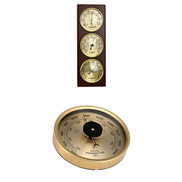2pcs wall mounted household thermometer hygrometer high accuracy pressure gauge air weather instrument barometers
2pcs wall mounted household thermometer hygrometer high accuracy pressure gauge air weather instrument barometers