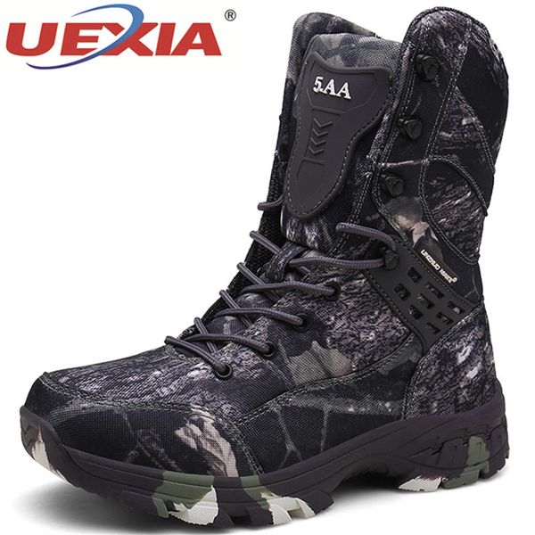 uexia 2020 army green tactical military desert camouflage high-combat outdoor sport men's boots shoes footwear special force, Black
uexia 2020 army green tactical military desert camouflage high-combat outdoor sport men's boots shoes footwear special force, Black
