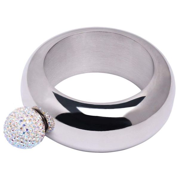 bangle flask handmade crystal lid 304 stainless steel wine gift for women girls men party hidden liquor bracel other dinnerware
bangle flask handmade crystal lid 304 stainless steel wine gift for women girls men party hidden liquor bracel other dinnerware