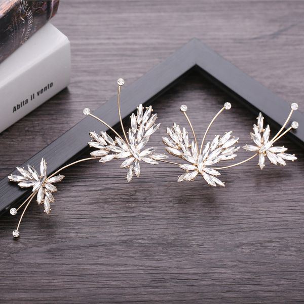 beauty season new butterfly crystal edge clip elegant long style temperament wedding hair jewelry, Golden;white
beauty season new butterfly crystal edge clip elegant long style temperament wedding hair jewelry, Golden;white