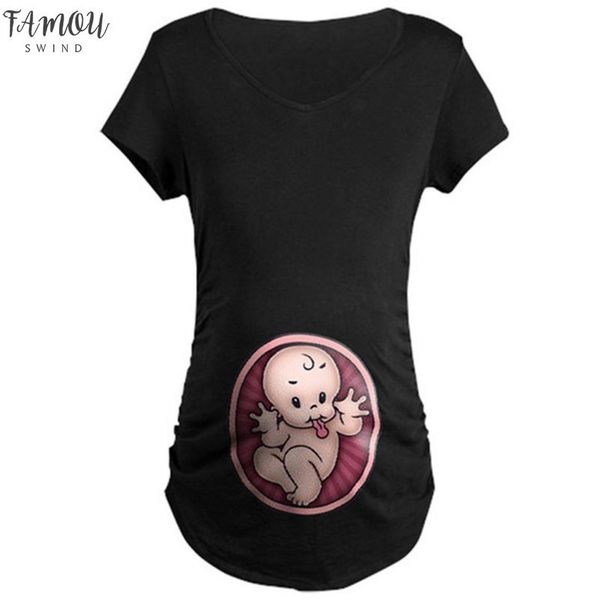 women maternity t shirt cute baby print o neck short sleeve short pregnant shirt casual tee summer short sleeve female tee, White
women maternity t shirt cute baby print o neck short sleeve short pregnant shirt casual tee summer short sleeve female tee, White