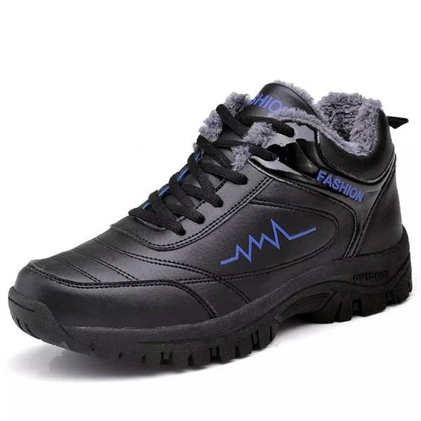 men winter boots shoes warm fashion sneakers winter outdoor men snow boots casual shoes men botas, Black
men winter boots shoes warm fashion sneakers winter outdoor men snow boots casual shoes men botas, Black