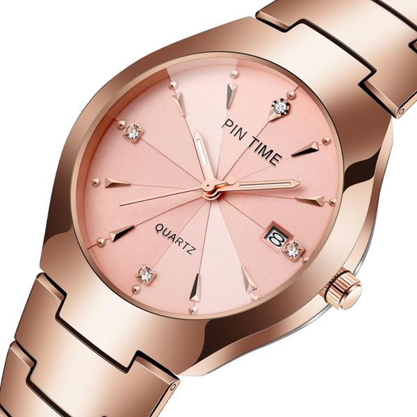 pintime gold men watch tungsten steel diamond quartz wristwatch date male waterproof clock reloj hombre relogio masculino, Slivery;brown
pintime gold men watch tungsten steel diamond quartz wristwatch date male waterproof clock reloj hombre relogio masculino, Slivery;brown