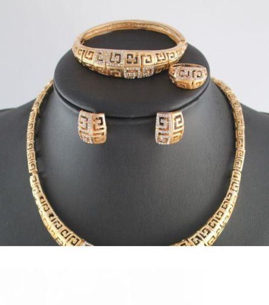 высокое качество африканская бижутерия комплект позолоченный полный горный хрусталь ожерелье браслеты серьги кольца набор, Black
высокое качество африканская бижутерия комплект позолоченный полный горный хрусталь ожерелье браслеты серьги кольца набор, Black