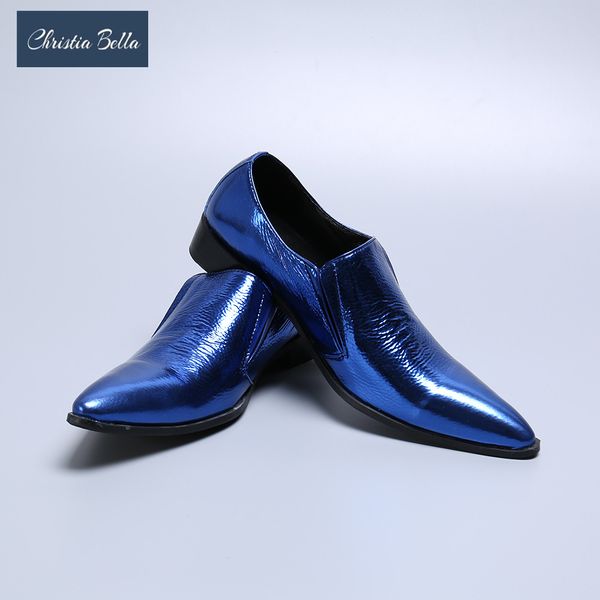 christia bella fashion british style genuine leather men business shoes plus size slip on metal pointed toe formal dress shoes, Black
christia bella fashion british style genuine leather men business shoes plus size slip on metal pointed toe formal dress shoes, Black