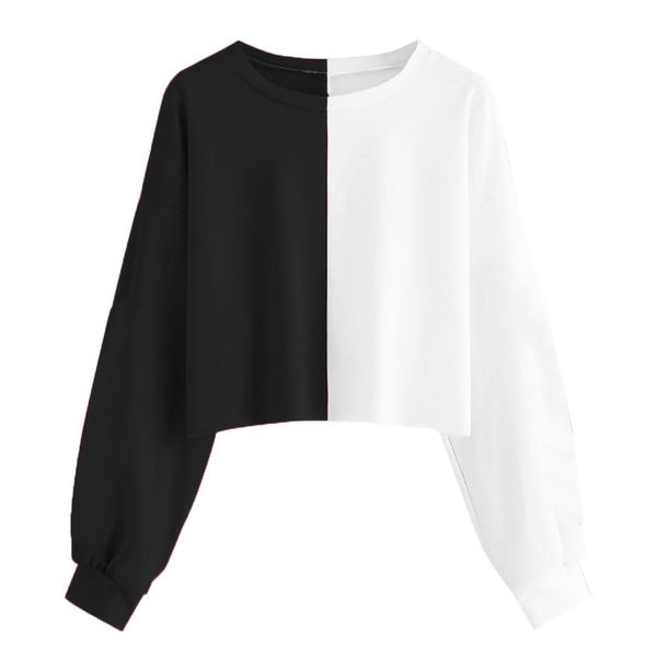 womail sweatshirt women hoodies sweatshirts pullover solid long sleeve splice sweatshirt short hooded blouse d300727, Black
womail sweatshirt women hoodies sweatshirts pullover solid long sleeve splice sweatshirt short hooded blouse d300727, Black