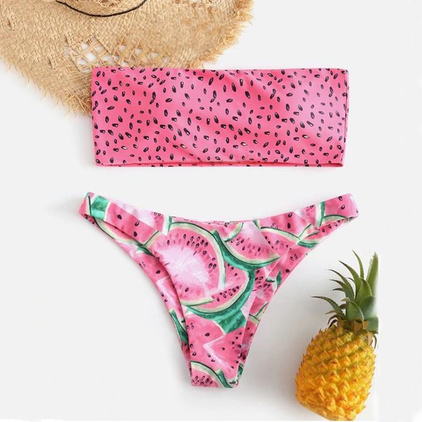 platform explosion models watermelon print small fresh swimsuit women's printing piece two-piece bikini beachwear biquini 40*
platform explosion models watermelon print small fresh swimsuit women's printing piece two-piece bikini beachwear biquini 40*