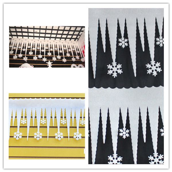 2pcs/lot 52cmx36cmwhite snowflake ice strip christmas decoration foam for home party decor supplies christmas window/door decor
2pcs/lot 52cmx36cmwhite snowflake ice strip christmas decoration foam for home party decor supplies christmas window/door decor