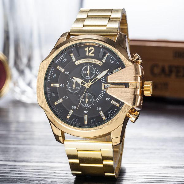 2020 christmas gift sports mens watches fashion dial display watch quartz watch dz watch fashion wristwatches for men diesels watches, Slivery;brown
2020 christmas gift sports mens watches fashion dial display watch quartz watch dz watch fashion wristwatches for men diesels watches, Slivery;brown