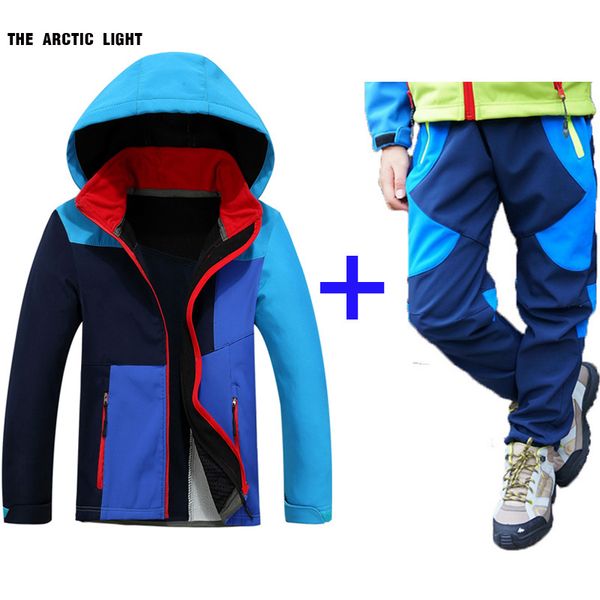 the arctic light autumn winter children coat and pants set hood ski jacket&pants windproof waterproof outdoor camping hiking, Blue;black
the arctic light autumn winter children coat and pants set hood ski jacket&pants windproof waterproof outdoor camping hiking, Blue;black