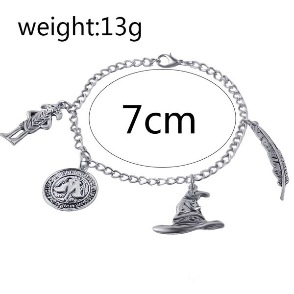 movie charm bracelet ancient silver pendant bracelet talking hat wingardium leviosa dobby coin charm bangle cuff jewelry christmas epacket, Golden;silver
movie charm bracelet ancient silver pendant bracelet talking hat wingardium leviosa dobby coin charm bangle cuff jewelry christmas epacket, Golden;silver