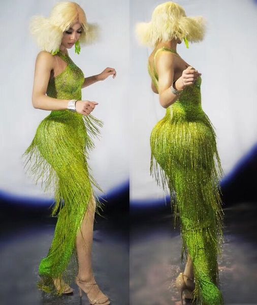 fashion neon green fringes long dress big stretch one piece tassel dance outfit wear nightclub bar show evening celebrate dress, Black;red
fashion neon green fringes long dress big stretch one piece tassel dance outfit wear nightclub bar show evening celebrate dress, Black;red