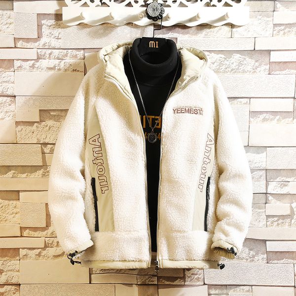 to film a lamb mao dongji new cotton-padded clothes coat male han edition tide men with hair thickening cotton-padded jacket, Black
to film a lamb mao dongji new cotton-padded clothes coat male han edition tide men with hair thickening cotton-padded jacket, Black