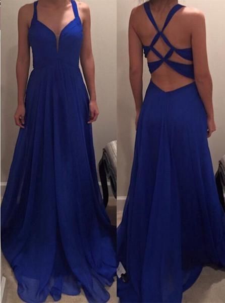 royal blue backless a-line long evening dresses sleeveless v-neck prom party gowns vestidos de noite abendkleider 2019, Black;red
royal blue backless a-line long evening dresses sleeveless v-neck prom party gowns vestidos de noite abendkleider 2019, Black;red